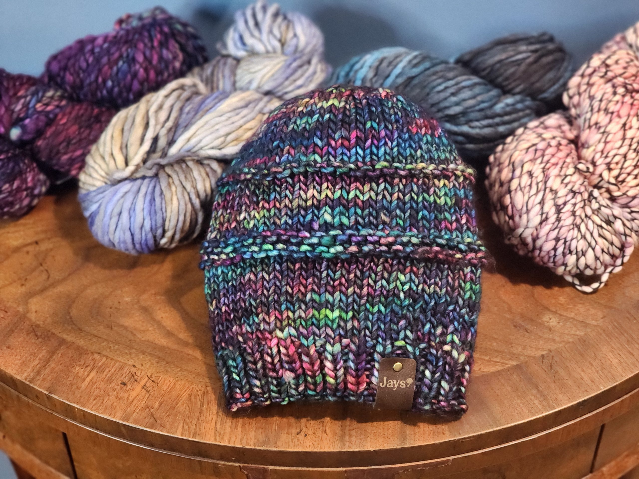 Roanoke Valley Knit Hat | Malabrigo Noventa | Pattern Available on Ravelry